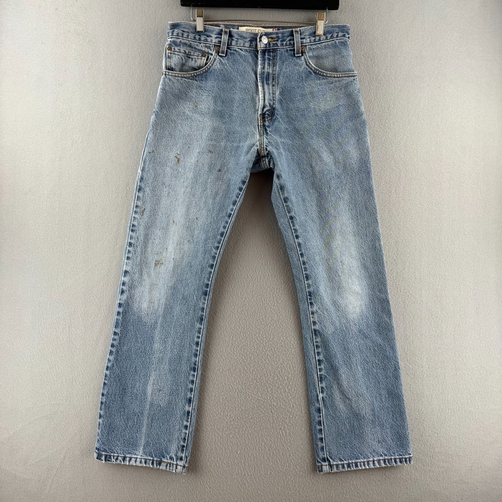 Vitnage Levis Jeans Mens 32x32 (Fits 31x30) Blue Denim 517 Bootcut Y2K 2008